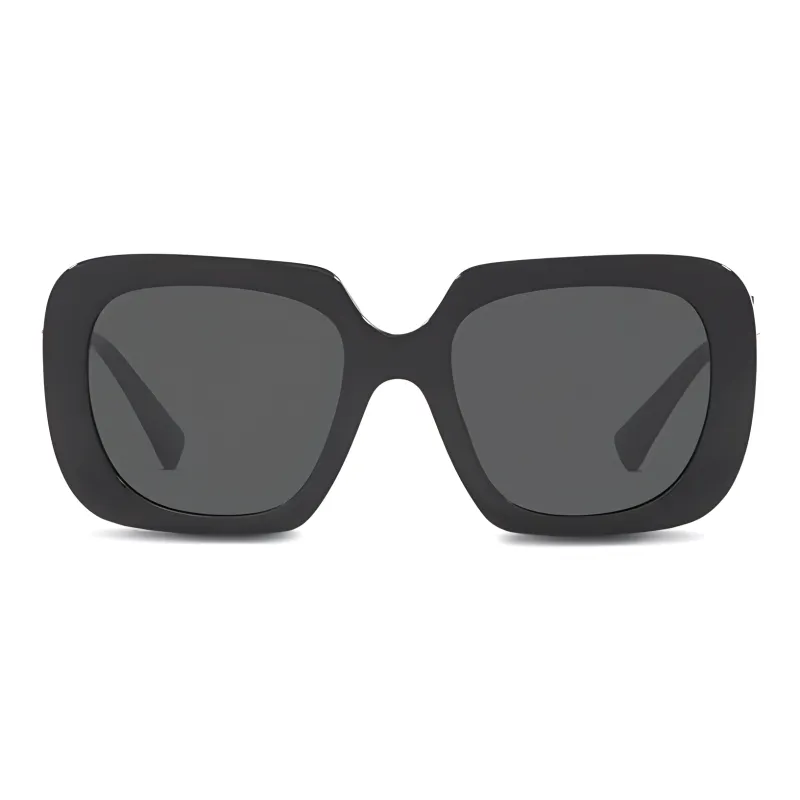 VERSACE Eyewear Medusa Head Round frame Sunglasses-1