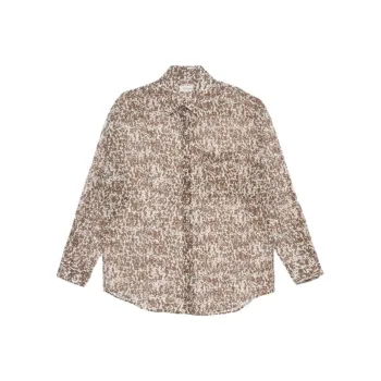Lemaire Abstract print Cotton Shirt