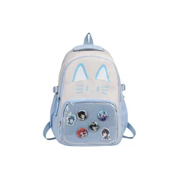 Debecca Composite Cloth Backpack Unisex Multicolor