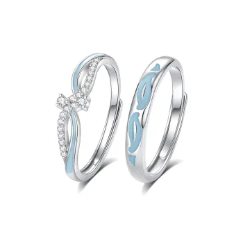 SEVEN COOK 999 Fine Silver Rings Unisex