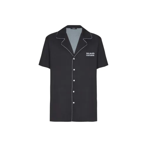 BALMAIN Planet print Shirt