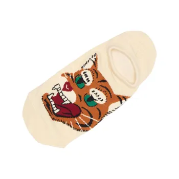 Onitsuka Tiger No Show Socks Unisex Beige
