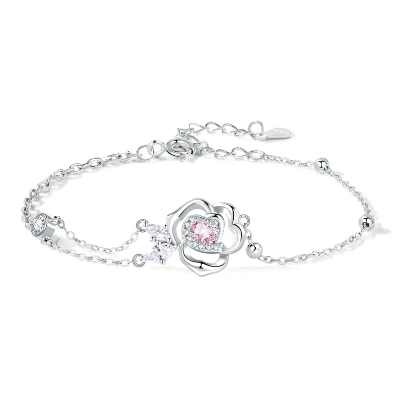 Branded Jewelry S925 Silver Bracelets Women's-0