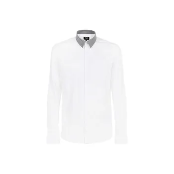 FENDI Ff Collared Long Sleeve Shirt