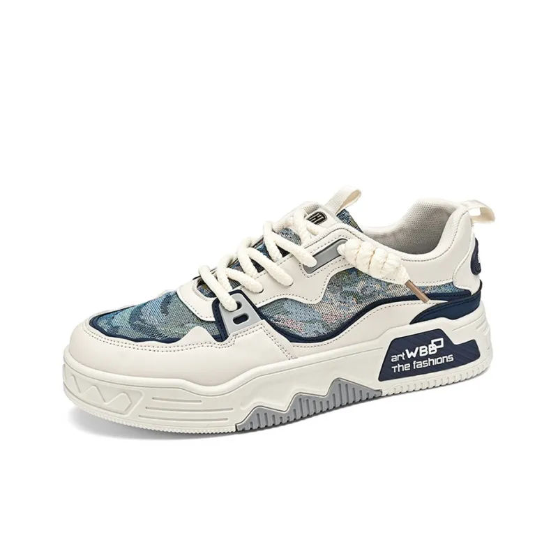 HACKBUTEER Low Top Skateboard Shoes Men's Box Included-2