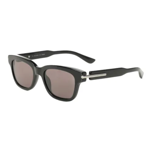 Alexander McQueen Acetate Rectangular Sunglasses Women's Black