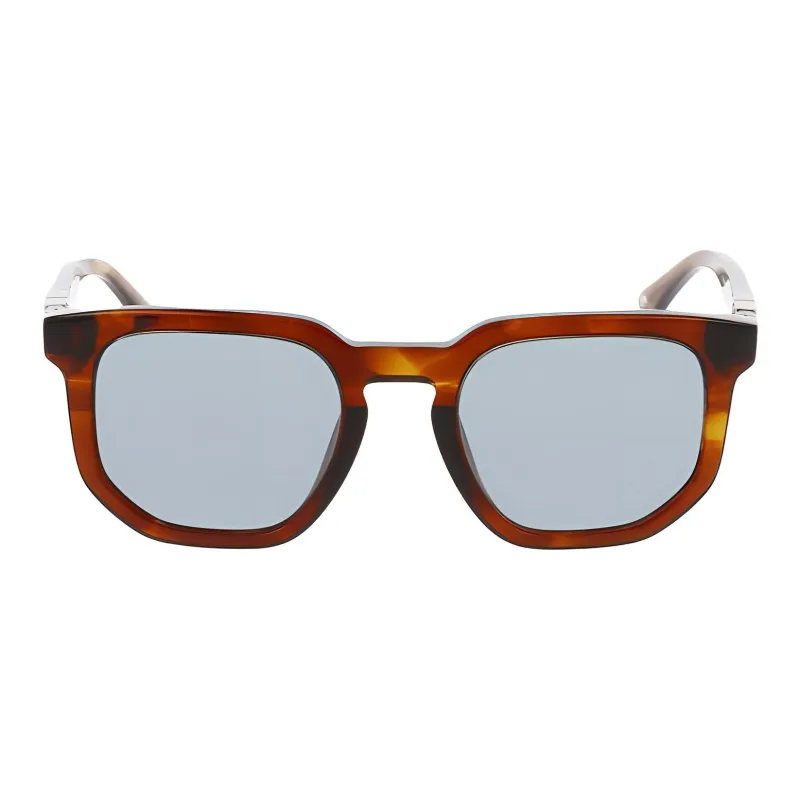 Police Acetate Plastic Irregular Shape Sunglasses Men's Tortoiseshell-1