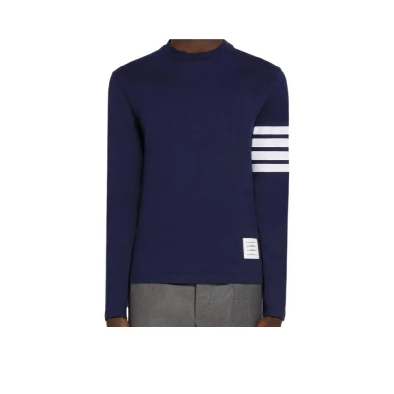 THOM BROWNE 4 Bar Long sleeve T shirt-0