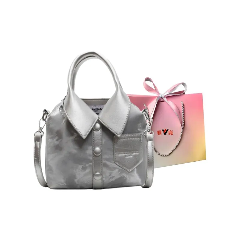 Yalu PU Handbag, Shoulder Bag, Crossbody Bag Regular Women's Black/Ecru/Pink/Silver/White Khaki-21