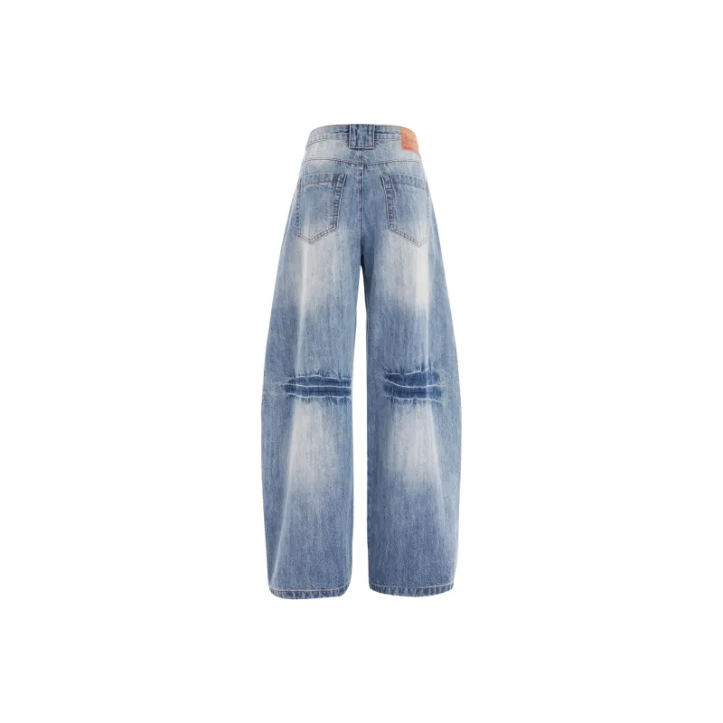 Wen Shan Jeans Women's Vintage Blue-6