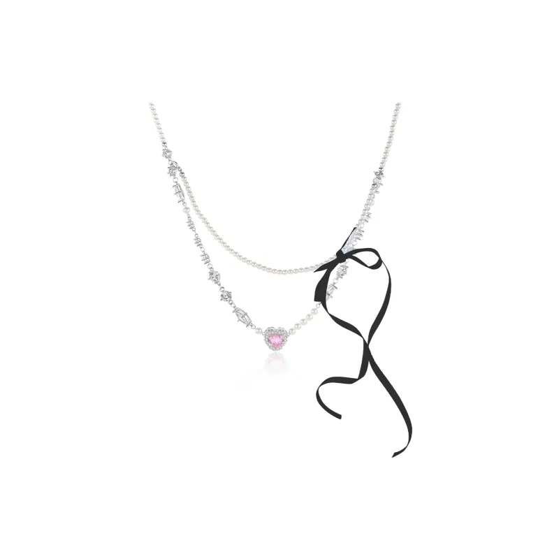 PARANOID PUPPY Zircon Necklaces Women's-10