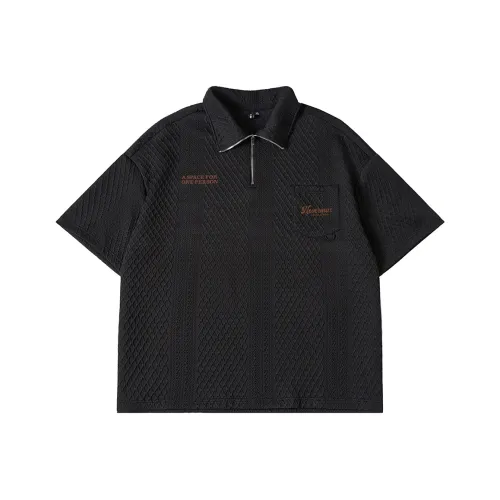 N-MAX Polo Shirts Men Black