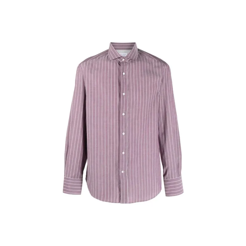 Brunello Cucinelli FW23 Shirt Men's Light Purple-0