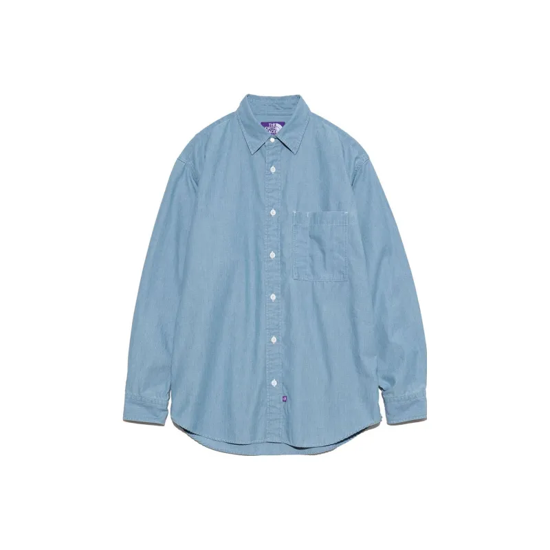THE NORTH FACE PURPLE LABEL Shirt Men's Light Blue-0