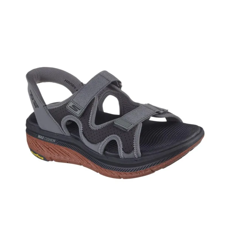 Skechers Max Cushioning Premier 2.0 Beach Sandals Men's Gray-2