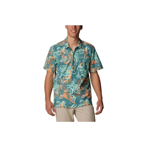 Columbia PFG Trollers Best™ Shirt Men's Turquoise