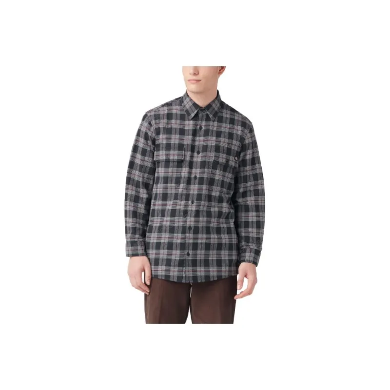Dickies Shirts Men Burgundy-0