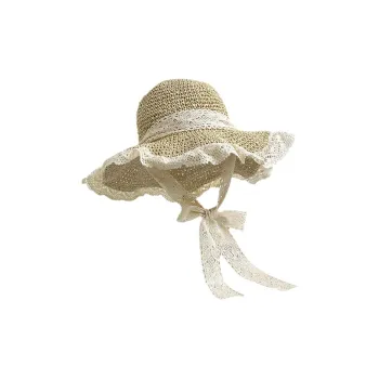 ZKY Straw Woven Bucket Hats Unisex