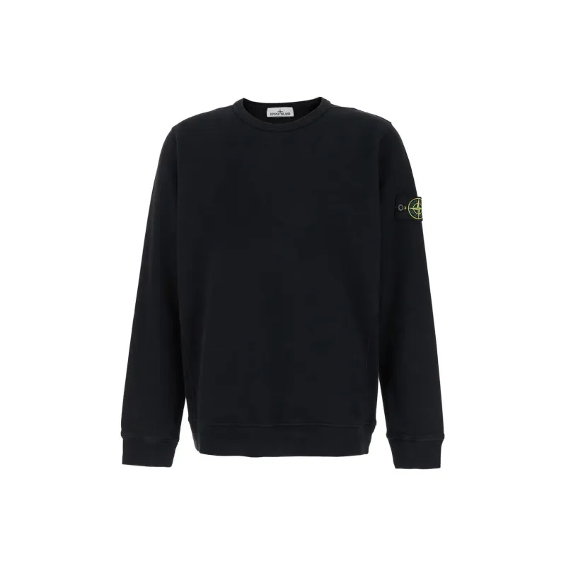 STONE ISLAND Compass Patch Crewneck Sweatshirt-0