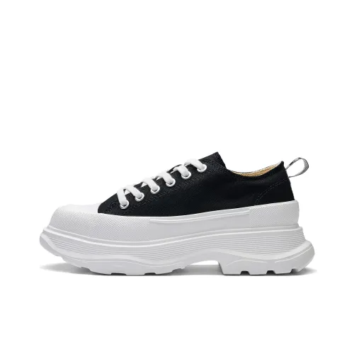 Kappa Back to Back Anti Slip Wear Resistant Low Top Casual Shoes Women's Black