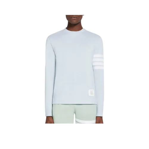 THOM BROWNE Three stripe Long sleeved T shirt