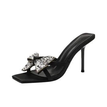 KATHRYN WILSON Slide Slippers Women's Black