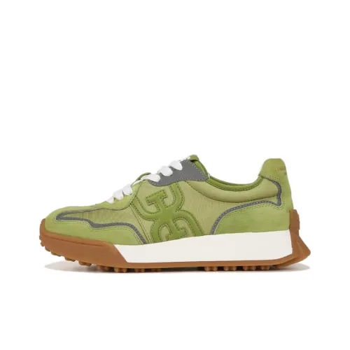 SAM EDELMAN LANGLEY Cushioning Low-Top Casual Shoes Women's Grass Green