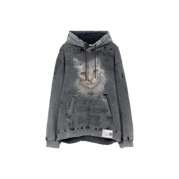 Maison Mihara Yasuhiro Bleached Hoodie