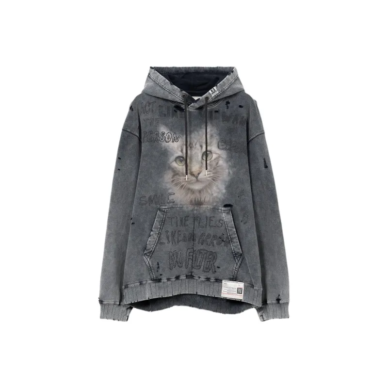 Maison Mihara Yasuhiro Bleached Hoodie-0