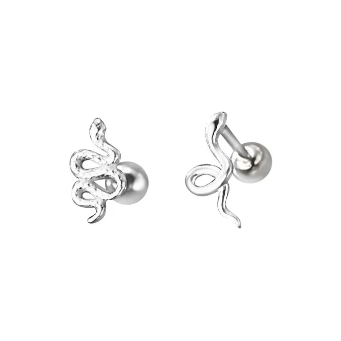 KiNGZiT S999 Fine Silver Stud Earrings Women's-0