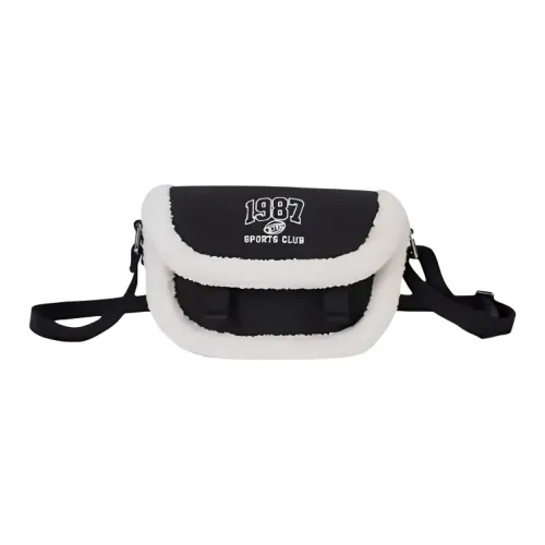 XTEP Vitality Series Fabric Crossbody Bag Shoulder Bag Regular Women's Burgundy/Black