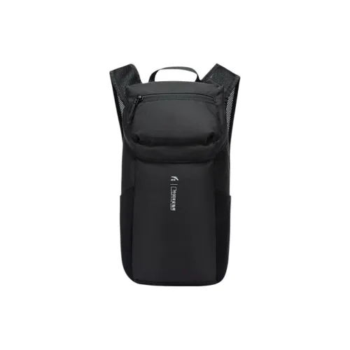 CHAOJIANTA China National Geography Collaboration 150D Twill Backpack Regular Unisex Black