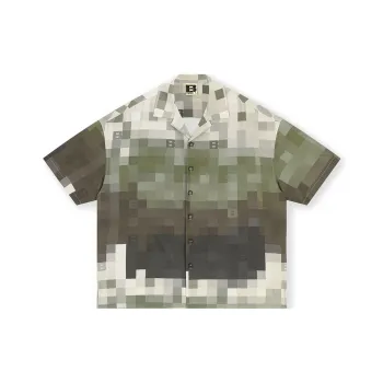 BONELESS Shirt Unisex Camouflage Green