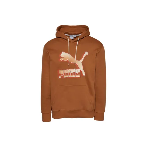 PUMA Sweatshirts Men Brown