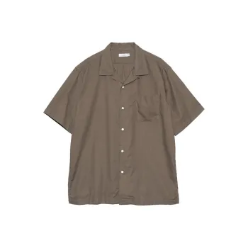 Nanamica Open Collar Panama Short Sleeve Shirt