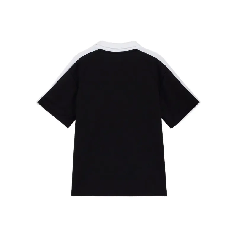 PUMA Soccer Jersey Unisex Black White-1