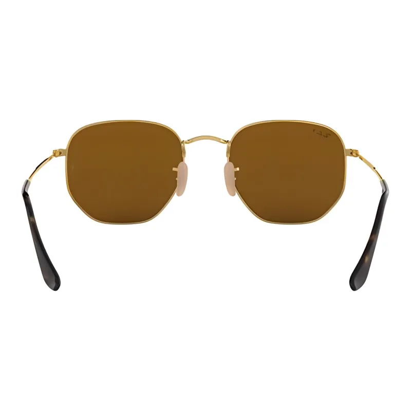 RayBan Hexagonal Flat Lenses Polarised Sunglasses-2