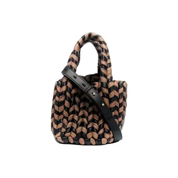 NANUSHKA Woven Top handle Tote