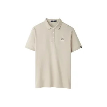 HLA Polo Shirts Men Khaki J5