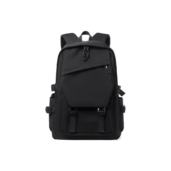 VIHUS Abrasion Resistant Fabric Backpack Unisex Multicolor
