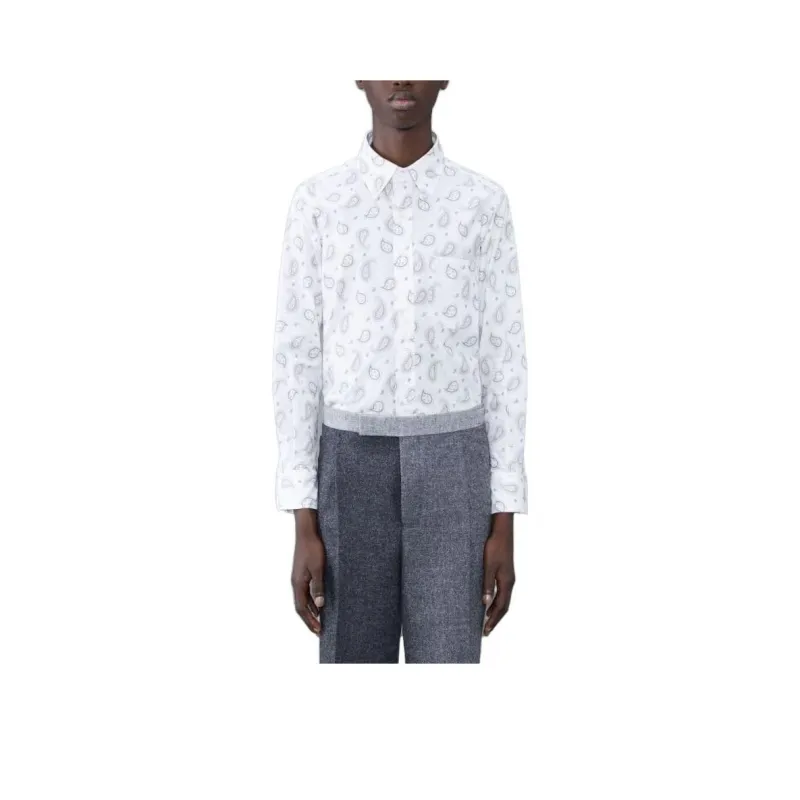 THOM BROWNE Shirts Men White-0