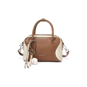 RED DRAGONFLY Cow Split Leather Shoulder Bag, Crossbody Bag, Handbag Regular Women's Multicolor