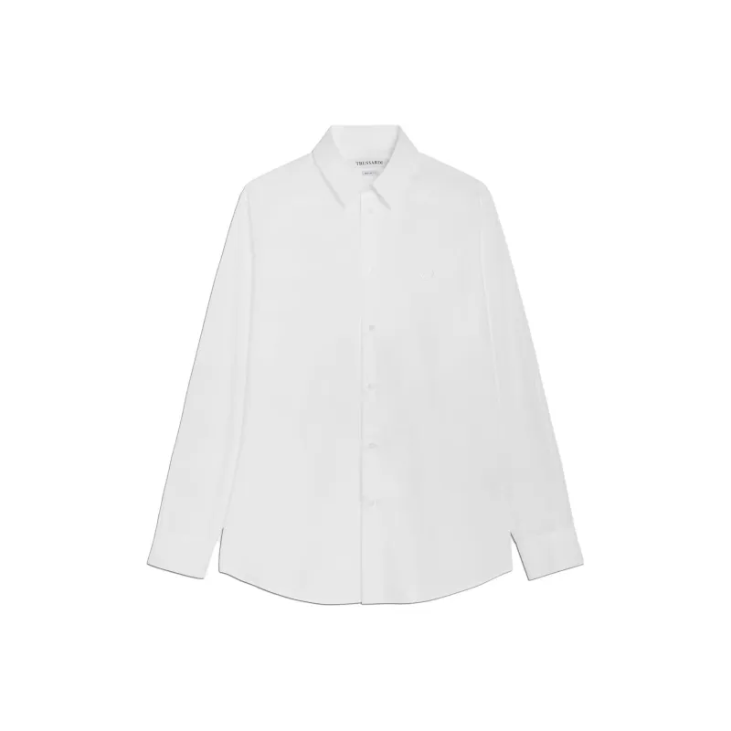 TRUSSARDI Shirts Men White-0