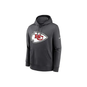 Nike Kansas City Chiefs Club Logo Men's Nike Nfl Pullover Hoodie