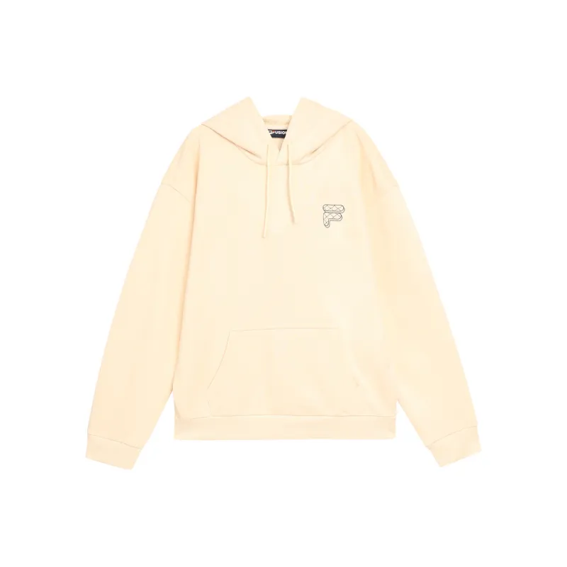 FILA FUSION Sweatshirt Unisex Wheat Cream-0