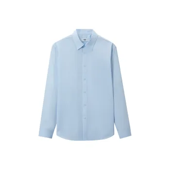 HLA Shirts Men Light Blue Stripes 27