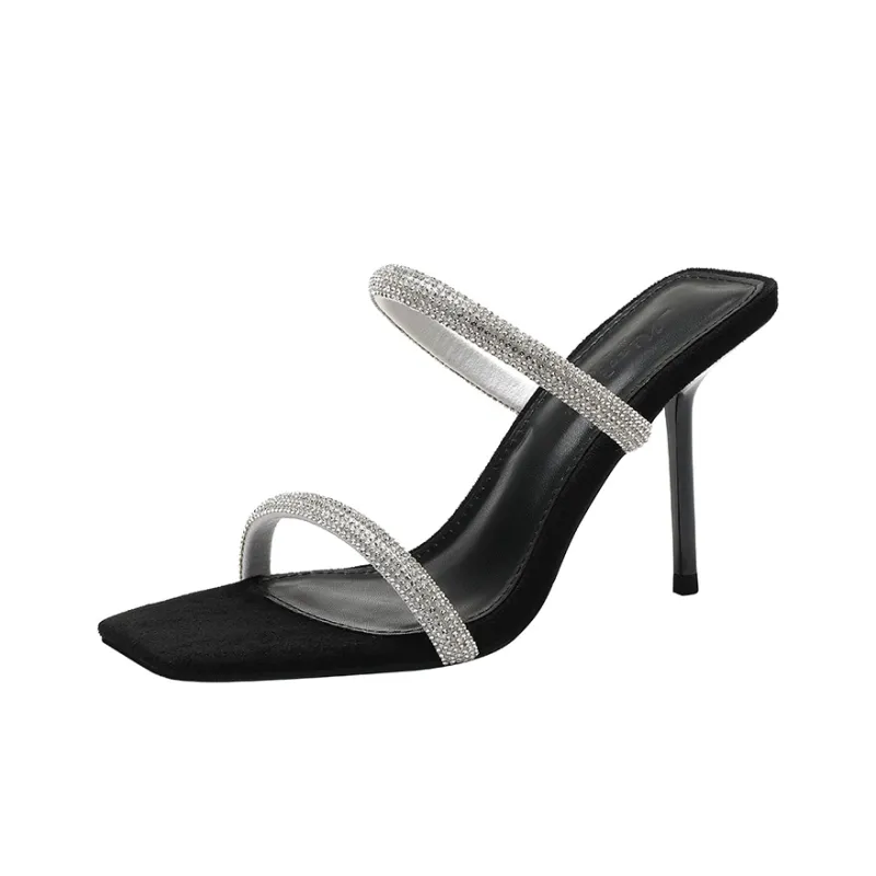 KATHRYN WILSON Rubber Sole Slide Slippers Women's-0
