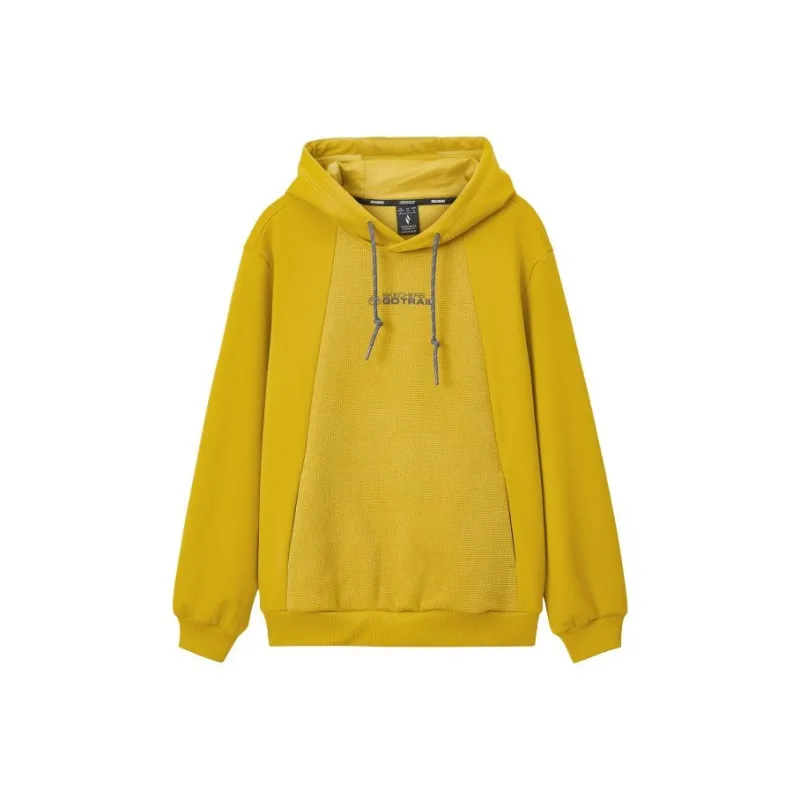 Skechers Mountain And Wild Outdoor Series Sweatshirt Unisex Mustard Yellow-0