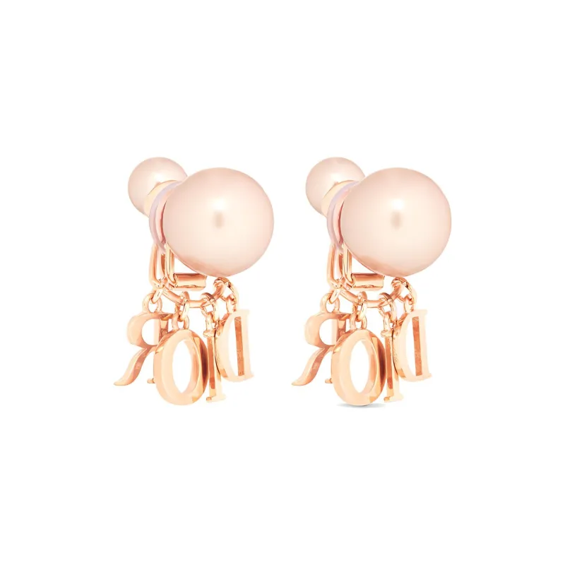 DIOR Clip-On Earrings Women's Pink-0
