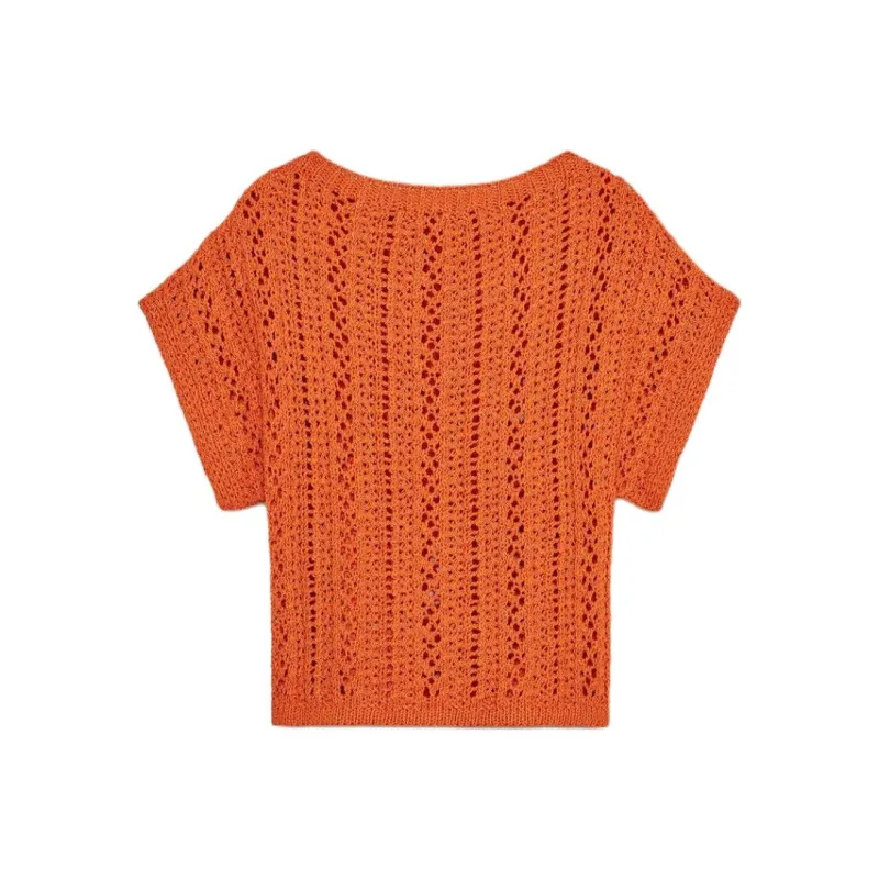 ZARA Knitwear Women's Orange-1